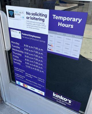 08/09/2024 store hours