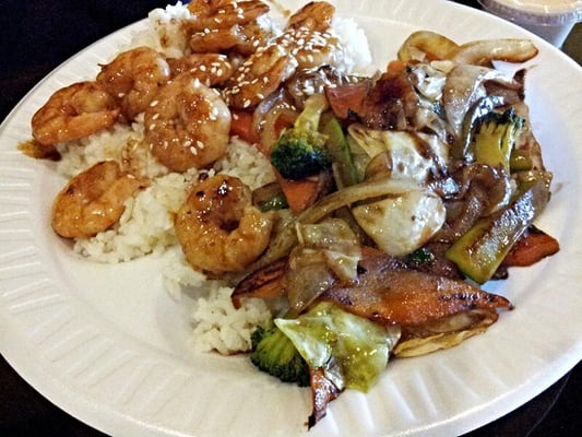 Hibachi shrimp