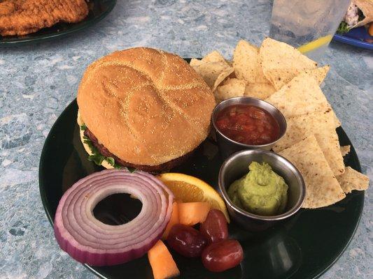 Black bean burger