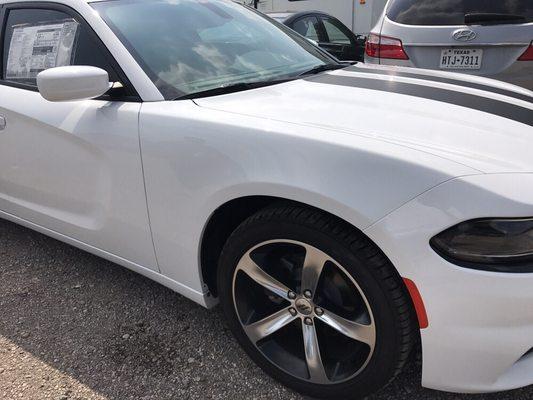 2017 Dodge Charger after repairs.