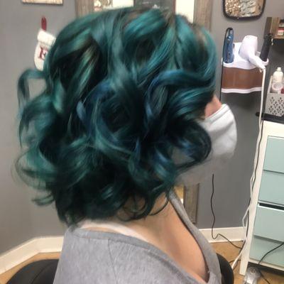 Mermaid hair