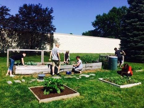 Outdoor gardening and learning about nature