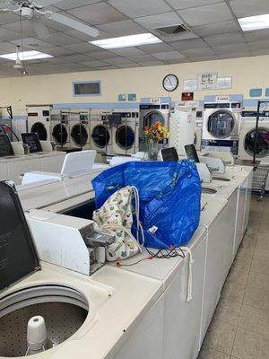 Inside - standard washers and dryers