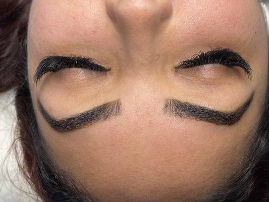 Semi- Permanent eyebrows, results last up to 2 years! Book now