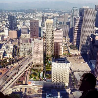 Metropolis LA rendering for IDS Real Estate Group and Gensler