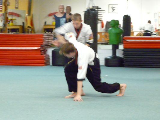 Self-defense using control movements - not all situations require punching back!!