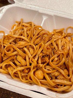 Kids chicken lo mein