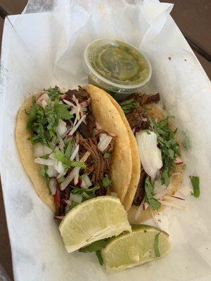 Barbacoa tacos