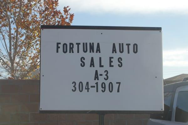 Fortuna Auto Sales
505-304-1907