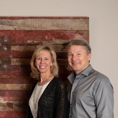 Jill & Dan Petersen, co-owners of Petersen Partners, the #1 team with Berkshire Hathaway HomeServices GA Properties.