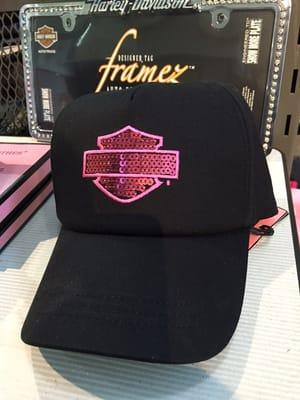 Pink H-D cap