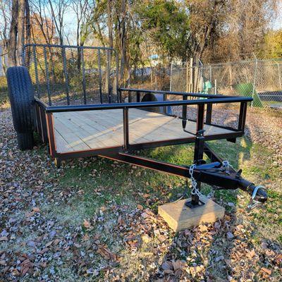 Utility and lawn trailer for rent