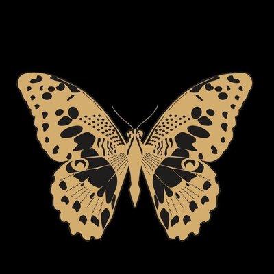 A Million Monarchs Boudoir Logo Butterfly