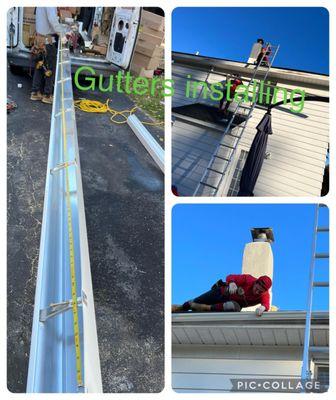 gutter installation