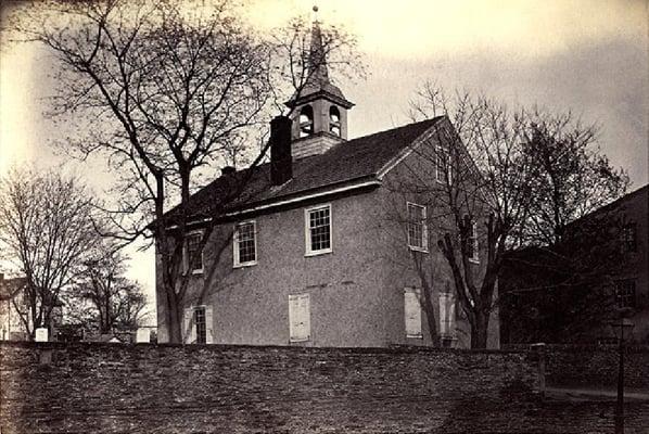 Old photo of the school house