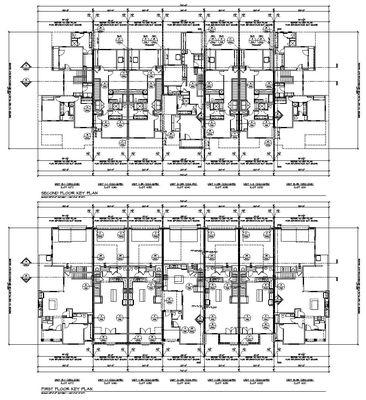 Arizona Townhome Building Plans