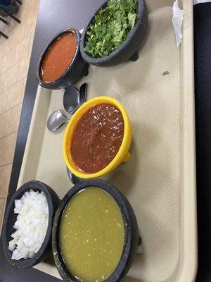 Salsa Tray