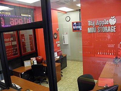 Rental Office. Big Apple Mini Storage can provide you with a clean, friendly and secure environment for your storage provisions.