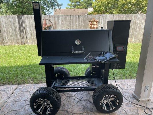 Lone Star Grillz Pellet Smoker