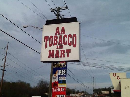 Tobacco and grocery items