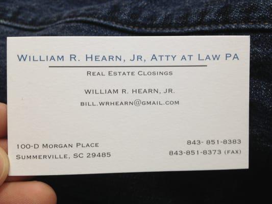 William R Hearn Jr Attorney At Law P A