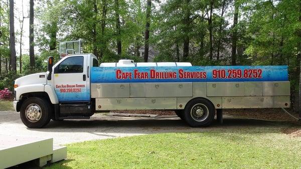 Cape Fear Drilling Water Truck