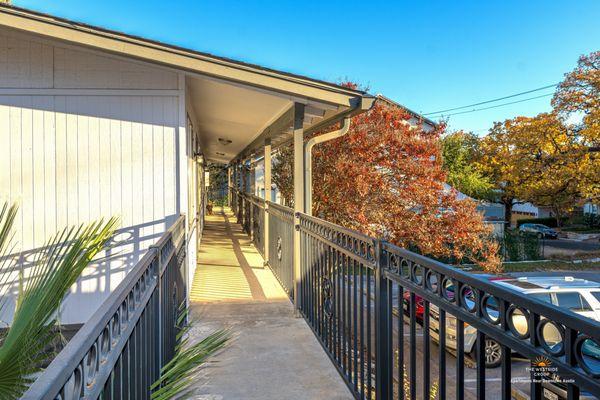 Balcony walkways