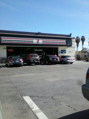 7 11 from outside