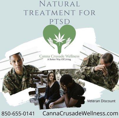 Treat PTSD naturally!