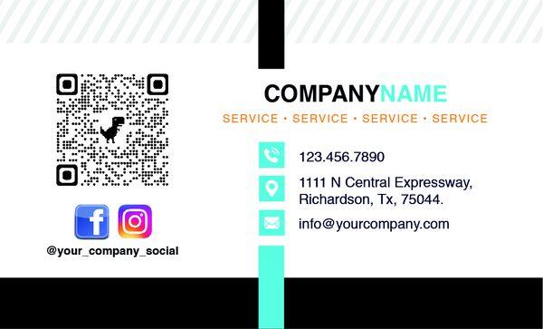 Sample Business Cards