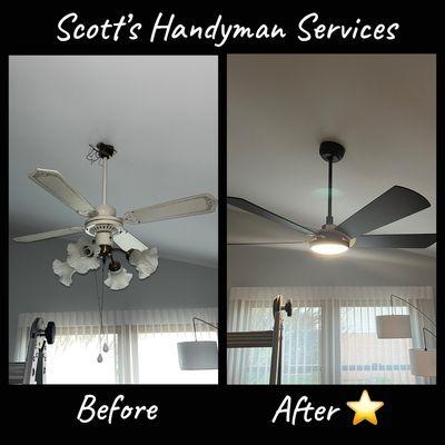 Ceiling Fan Replacement