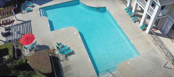 Arial View of Pool