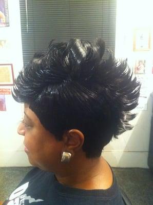 Quick Weave Mohawk