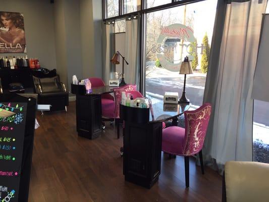 Manicure stations