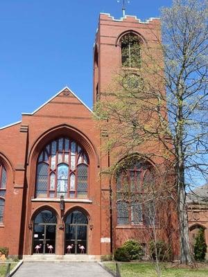 Beautiful stained glass windows