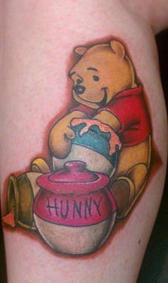 pooh bear by matt