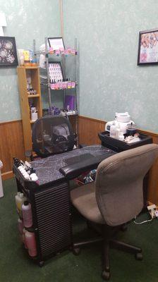 Come in and get a manicure, pedicure, Shellac!