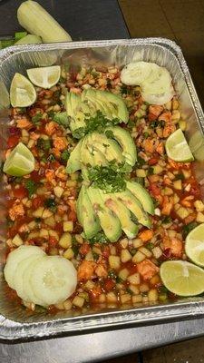 Charola de ceviche