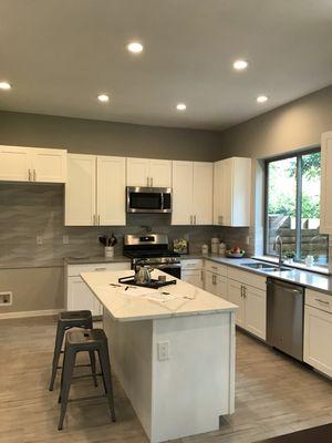 New kitchen area