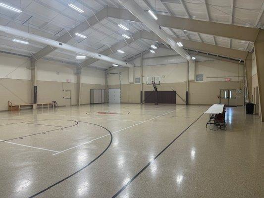 Family Life Center, used for sporting events, Family game nights and larger church events and celebrations