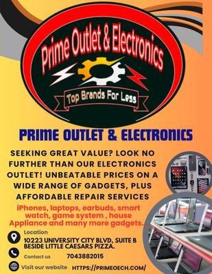 Prime Outlet And Electronics