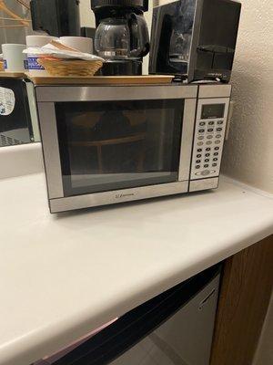 Wow I mean the fact that they have a full size microwave I mean c'mon now somebody