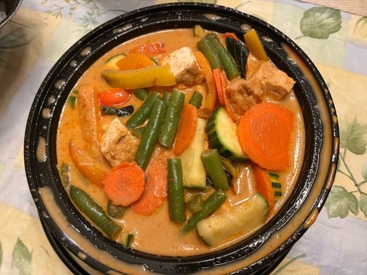 Penang curry, very spicy!