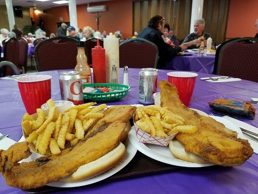 Lent Friday fish fry!