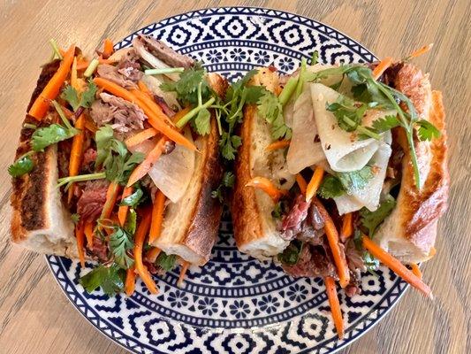 Braised Beef Banh Mi