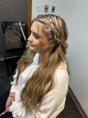 Extensions + Bridesmaid style