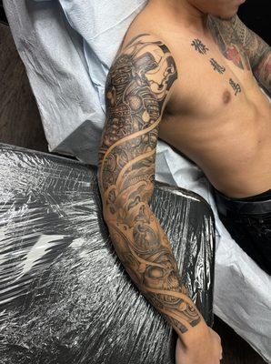 Samurai sleeve