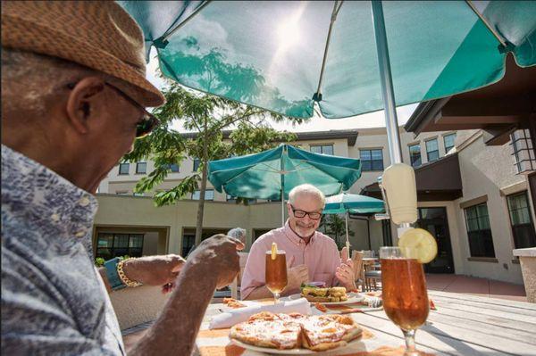 Outdoor dining