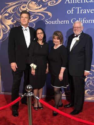 Ron Bentley, Belle Salladay, Michelle Hernandez and the owner - John Smith