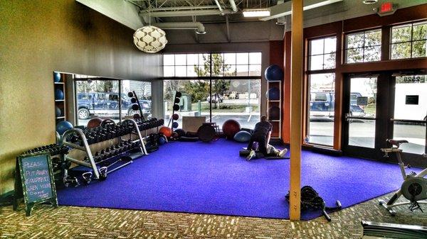 Love the functional training area.